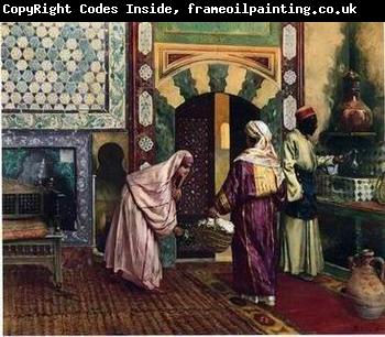 unknow artist Arab or Arabic people and life. Orientalism oil paintings  373